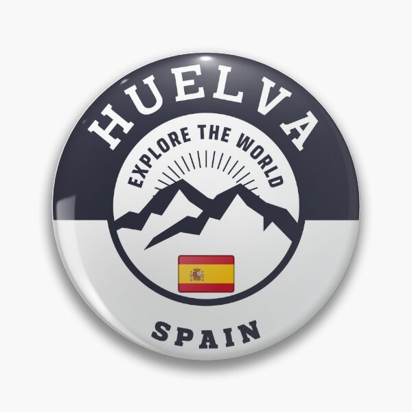 Item preview, Huelva Spain Black and White Crest designed and sold by World Designs.