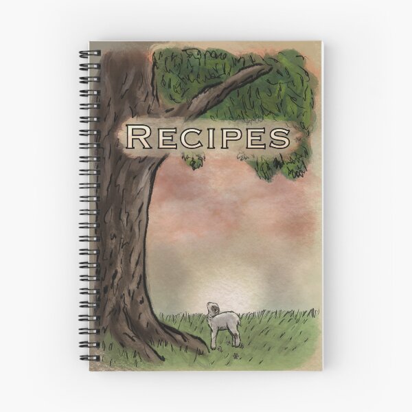 Item preview, Recipe Notebook: Winter’s Rest designed and sold by Old Water Cryptid .