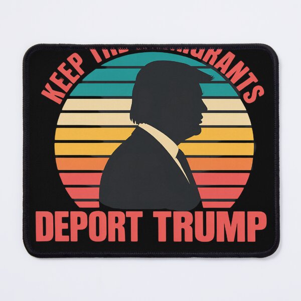 Item preview, Keep The Immigrants Deport Trump Retro Anti-Trump designed and sold by Nekusa.
