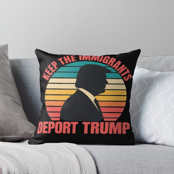 Item preview, Keep The Immigrants Deport Trump Retro Anti-Trump designed and sold by Nekusa.