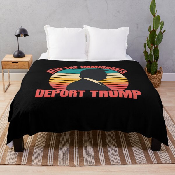 Item preview, Keep The Immigrants Deport Trump Retro Anti-Trump designed and sold by Nekusa.