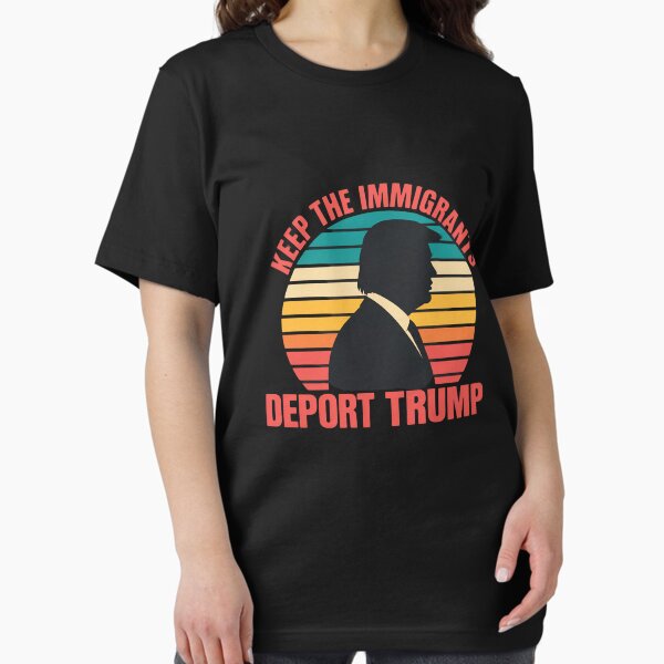 Artikel-Vorschau von Halten Sie die Einwanderer Deport Trump Retro Anti-Trump, designt und verkauft von Nekusa.