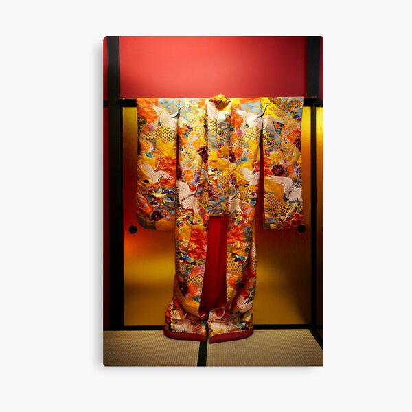 Japanese Kimono Canvas Print