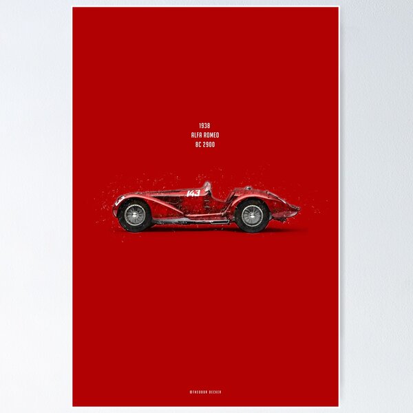 Item preview, CiC Alfa Romeo 8C designed and sold by Theodor Decker.