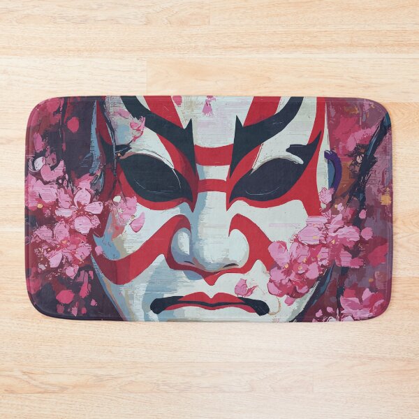 Item preview, Dramatic Kabuki Mask designed and sold by bapupa.