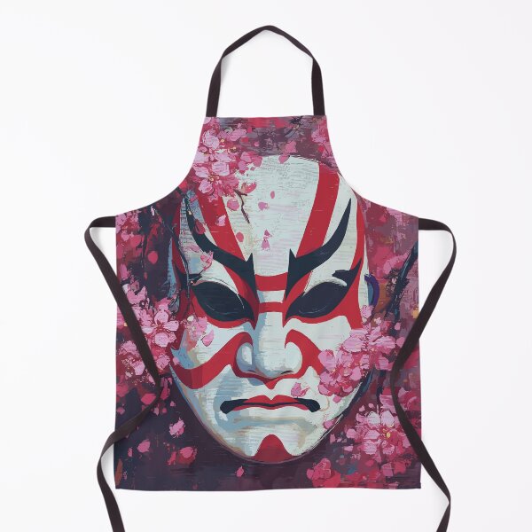 Item preview, Dramatic Kabuki Mask designed and sold by bapupa.