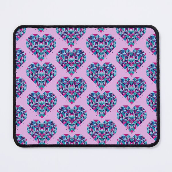 Item preview, Mosaic Heart – A Colorful Geometric Valentine designed and sold by LadyInEverGreen.