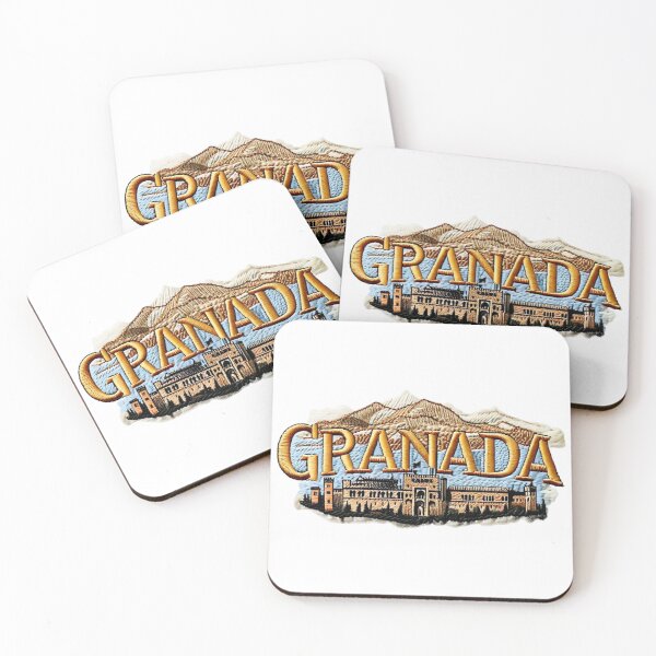 Item preview, Granada Gold Thread Emblem – Historic City  Falcon-Frequency Drop-Premium Cool Trendy Best Gift  designed and sold by Imaginarium of Chaos falcon88 .