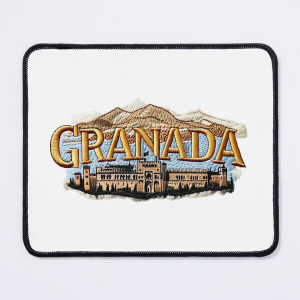 Item preview, Granada Gold Thread Emblem – Historic City  Falcon-Frequency Drop-Premium Cool Trendy Best Gift  designed and sold by Imaginarium of Chaos falcon88 .