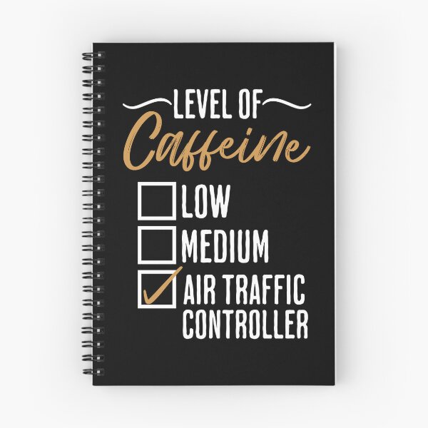 Item preview, Air Traffic Controller Level of Caffeine designed and sold by humnoo.