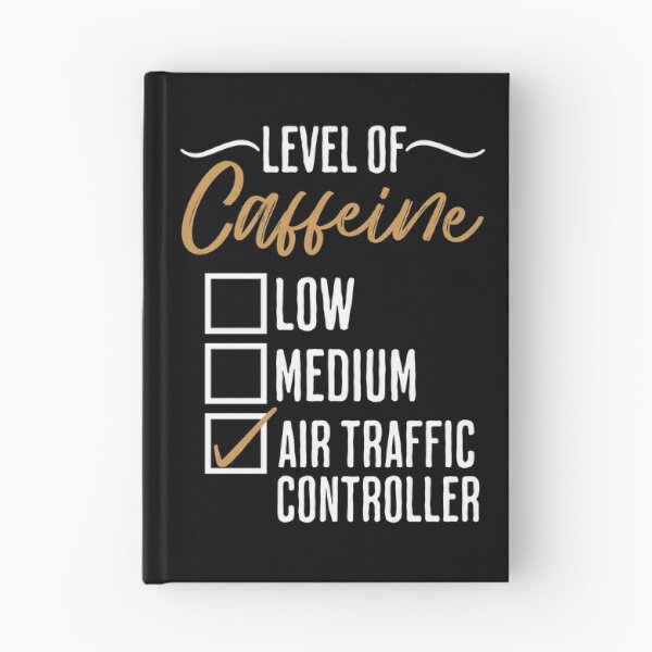 Item preview, Air Traffic Controller Level of Caffeine designed and sold by humnoo.