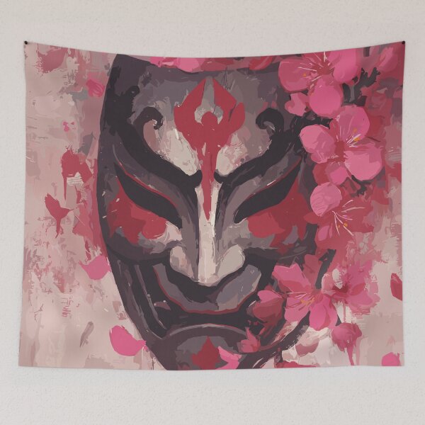 Item preview, Ceremonial Kabuki Mask designed and sold by bapupa.