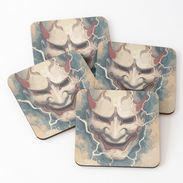 Item preview, Japanese Kabuki Mask designed and sold by bapupa.