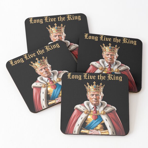 Item preview, King Trump Long Live The King Pro Trump DOGE Elon Musk Funny designed and sold by Nekusa.