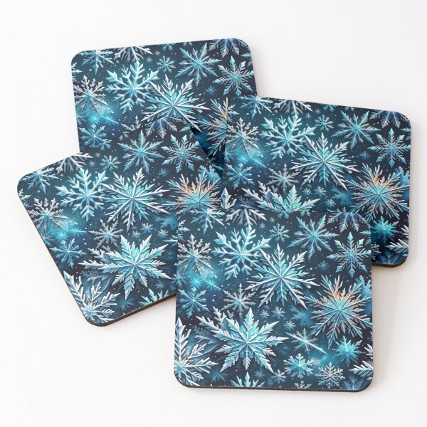 Item preview, Ice Crystals Seamless Pattern designed and sold by Korral.