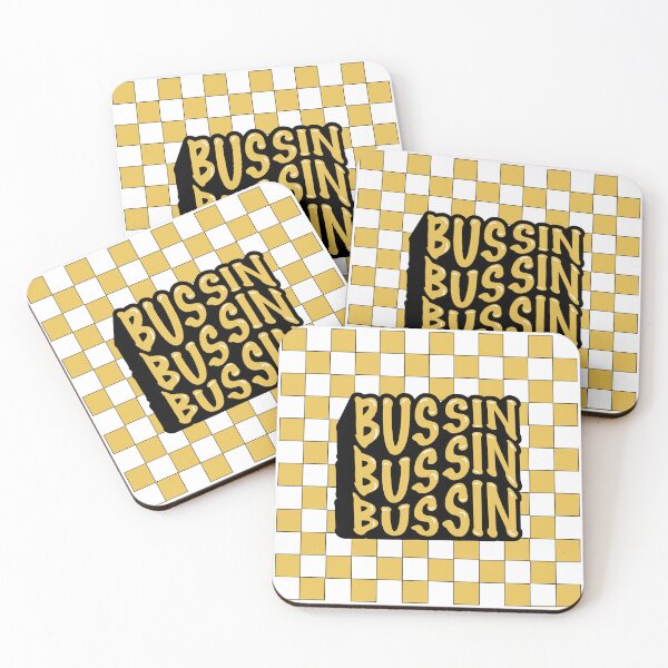 Item preview, Retro Checkerboard Bussin | Groovy Bold Typography Design Classic T-Shirt | Gen Z Slang Aesthetic Tee designed and sold by LeoraAtelier.