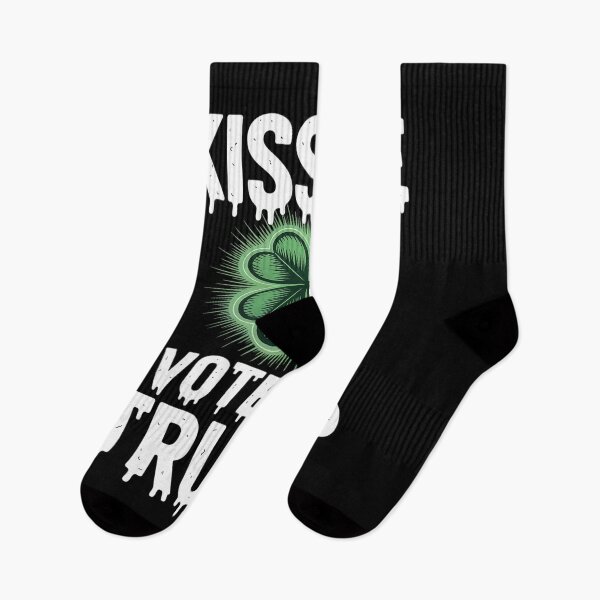 Item preview, Kiss Me I Voted For Trump Irish Shamrock designed and sold by Nekusa.