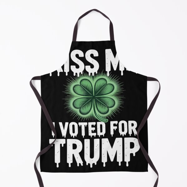 Item preview, Kiss Me I Voted For Trump Irish Shamrock designed and sold by Nekusa.