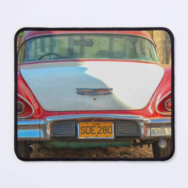 Item preview, Red vintage Chevrolet in Cuba designed and sold by Photopat.
