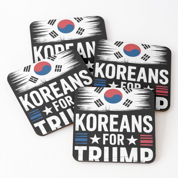 Item preview, Koreans For Trump Pro Trump 2020 Supporter Gift designed and sold by Nekusa.