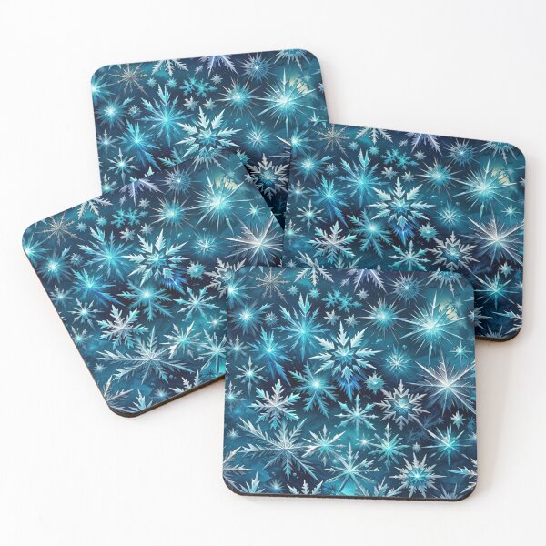 Item preview, Ice Crystals Seamless Pattern designed and sold by Korral.