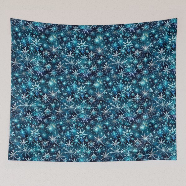 Item preview, Ice Crystals Seamless Pattern designed and sold by Korral.