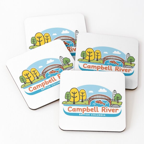 Item preview, Campbell River – Small Town, Wild Soul designed and sold by KiValuate.