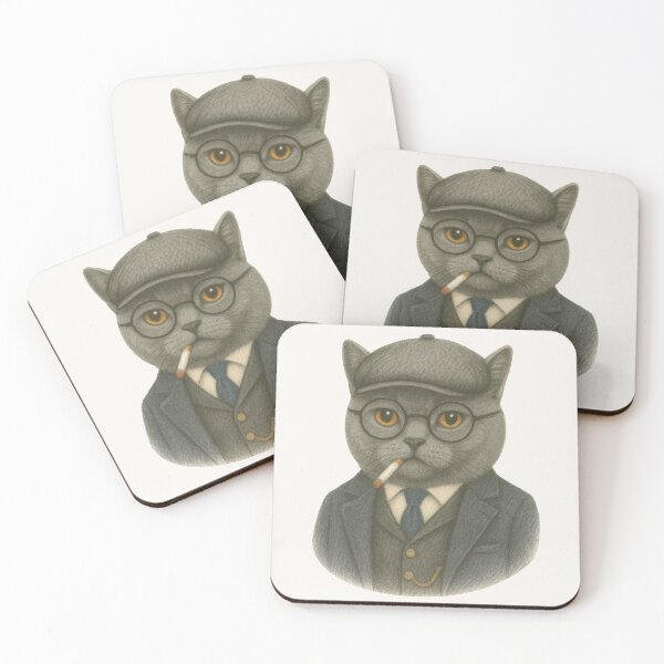 Artikelvorschau, Mafia-Katze im Vintage-Anzug entworfen und verkauft von Patternicity.