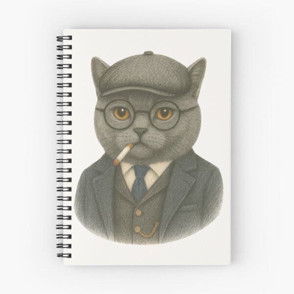 Artikelvorschau, Mafia-Katze im Vintage-Anzug entworfen und verkauft von Patternicity.