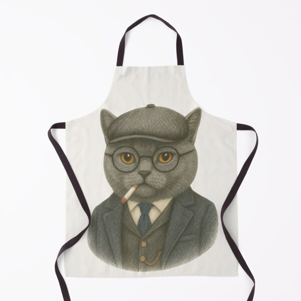 Item preview, Mafia Cat in Vintage Suit designed and sold by Patternicity.