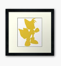 miles Tails prower Framed Print