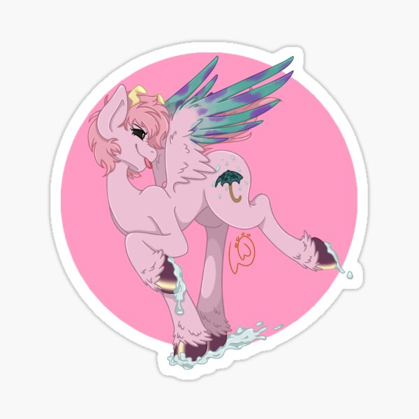 Item preview, Raindrop Ponysona designed and sold by Fixati0nStati0n.