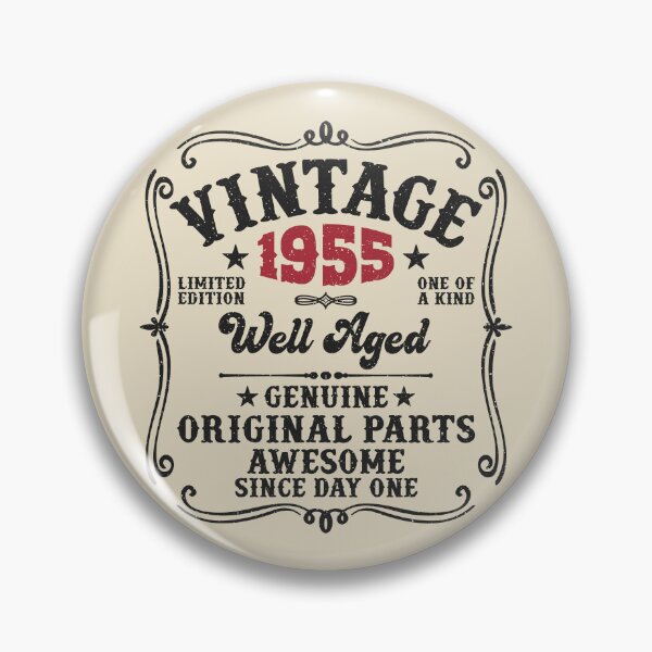Item preview, 70th Birthday Vintage 1955 Well Aged 70 Awesome Years designed and sold by eclecTEEq.