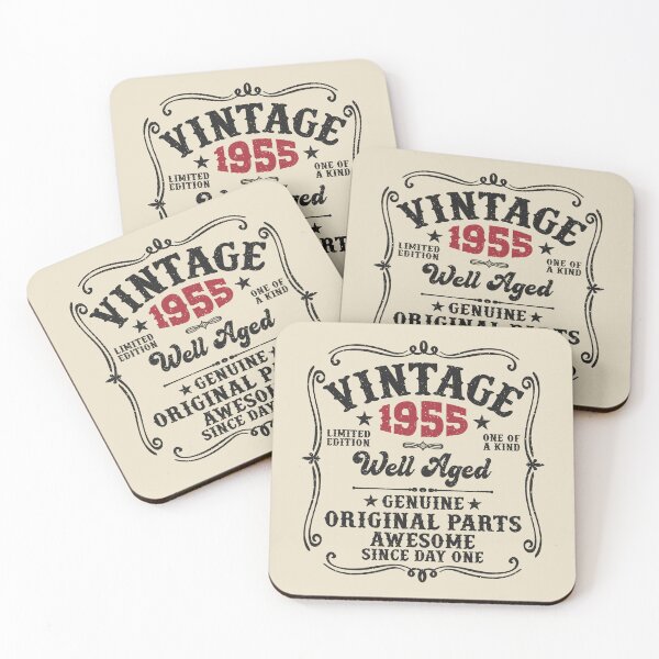 Item preview, 70th Birthday Vintage 1955 Well Aged 70 Awesome Years designed and sold by eclecTEEq.