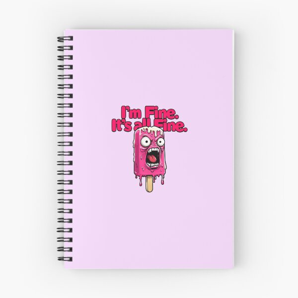 Item preview, I’m fine , It’s all Fine melting popcicle designed and sold by IbuJenArt.