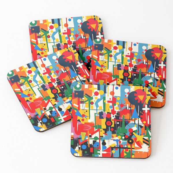 Item preview, Chaos in Color: A Geometric Symphony designed and sold by shaynetwright.