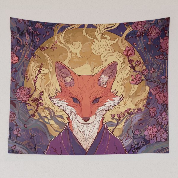 Item preview, Japanese Folklore Kitsune designed and sold by bapupa.