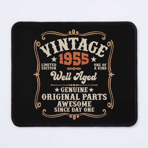 Item preview, 70th Birthday Vintage 1955 Well Aged 70 Awesome Years designed and sold by eclecTEEq.