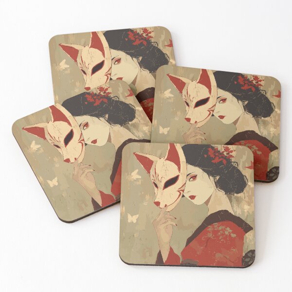 Item preview, Mythical Kitsune Mask designed and sold by bapupa.