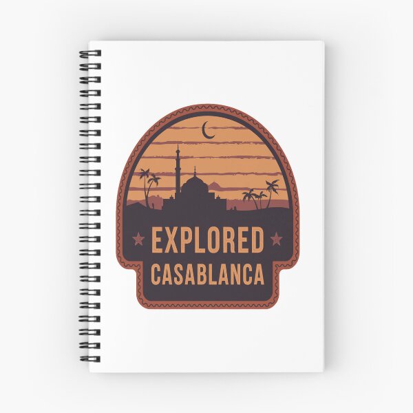 Item preview, Casablanca Morocco Adventure Patch Travel Badge designed and sold by stickercuffs.