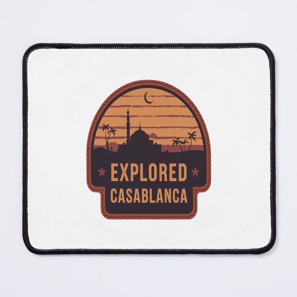 Item preview, Casablanca Morocco Adventure Patch Travel Badge designed and sold by stickercuffs.