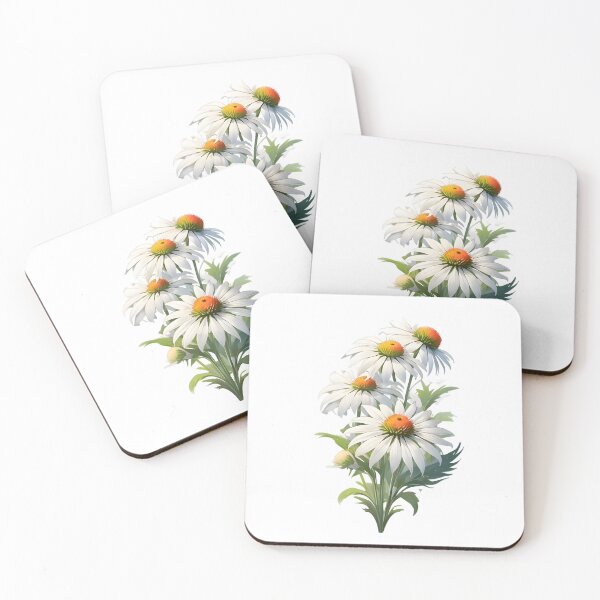 Item preview, White Coneflower designed and sold by HOMETOWN86.