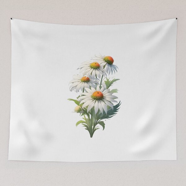 Item preview, White Coneflower designed and sold by HOMETOWN86.