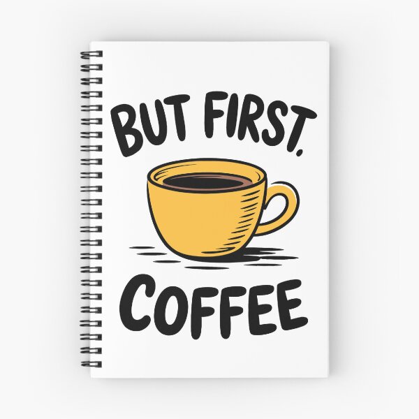 Item preview, But First Coffee Quote Funny Morning Caffeine Saying designed and sold by Altered Pixels.