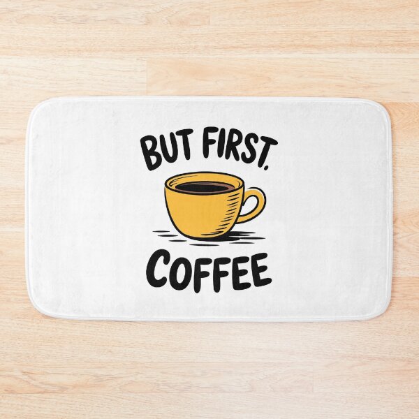 Item preview, But First Coffee Quote Funny Morning Caffeine Saying designed and sold by Altered Pixels.
