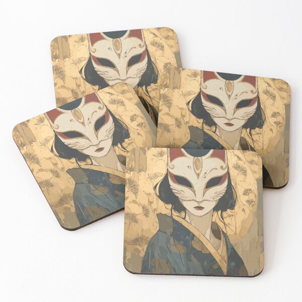 Item preview, Traditional Kitsune Mask designed and sold by bapupa.