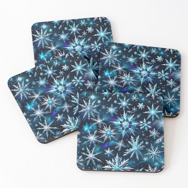 Item preview, Ice Crystals Seamless Pattern designed and sold by Korral.
