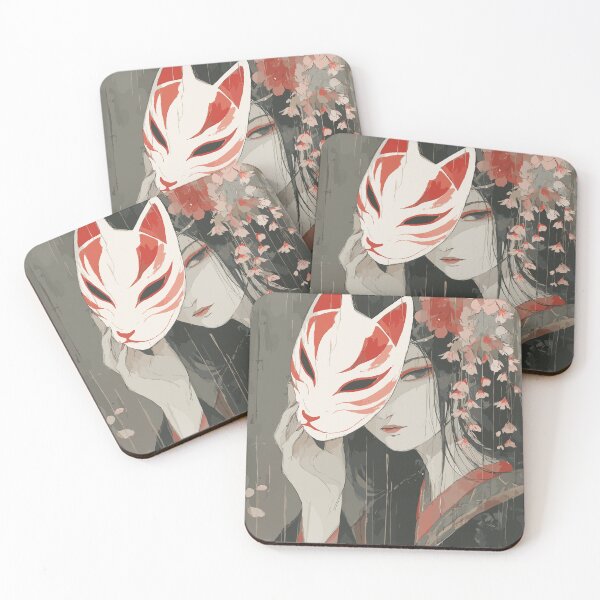 Item preview, Fox Spirit Kitsune Mask designed and sold by bapupa.