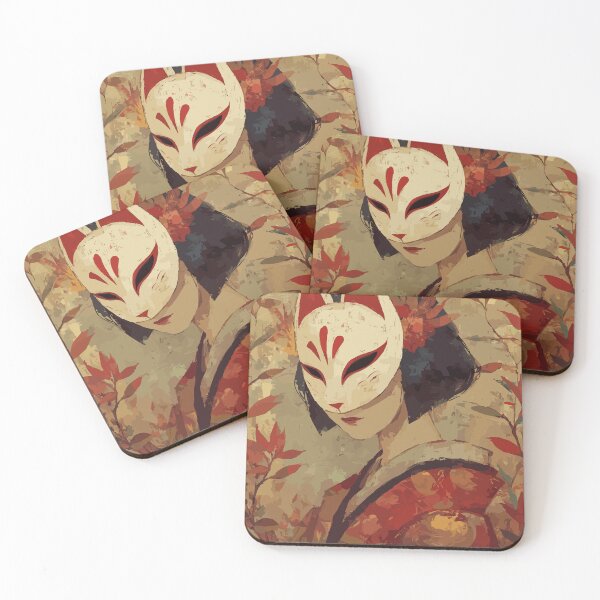 Item preview, Japanese Folklore Kitsune Mask designed and sold by bapupa.