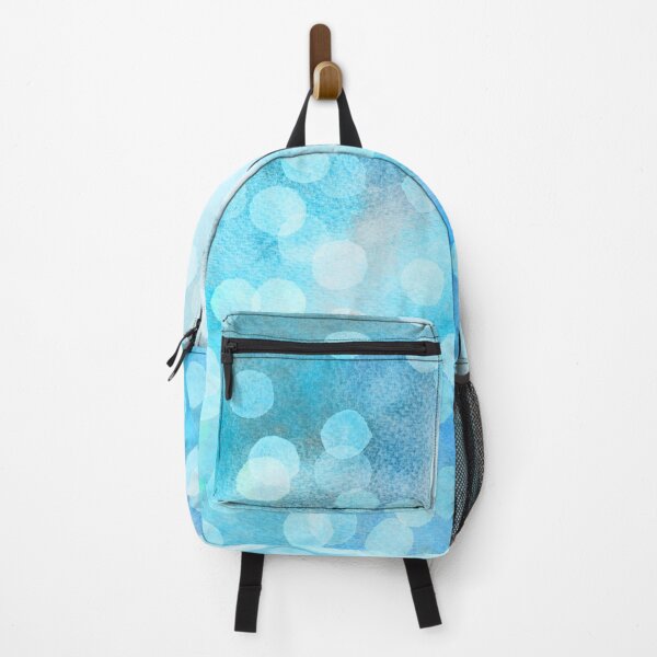 Item preview, Turquoise Snowstorm - Abstract Watercolor Dots designed and sold by micklyn.